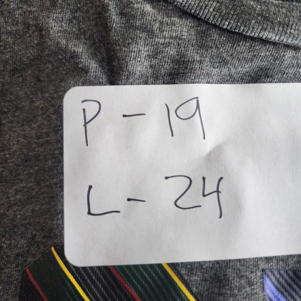 Polo Ralph Lauren Mens Heather Gray Graphic Logo Cotton Short Sleeve T-Shirt M - Picture 7 of 8